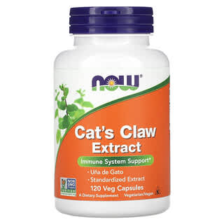 NOW Foods, Cat's Claw Extract, 120 Veg Capsules