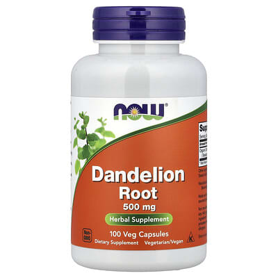 Norland NOW Foods, Dandelion Root, 500 mg, 100 Veg Capsules supplement Uganda UGX 31956