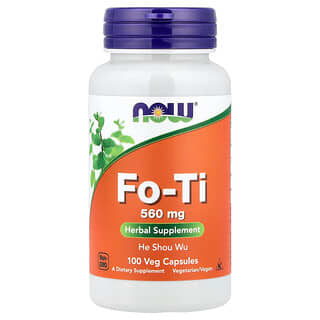 NOW Foods, Fo-Ti, 560 мг, 100 растительных капсул