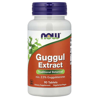 NOW Foods, Guggul Extract, 90 Tablets