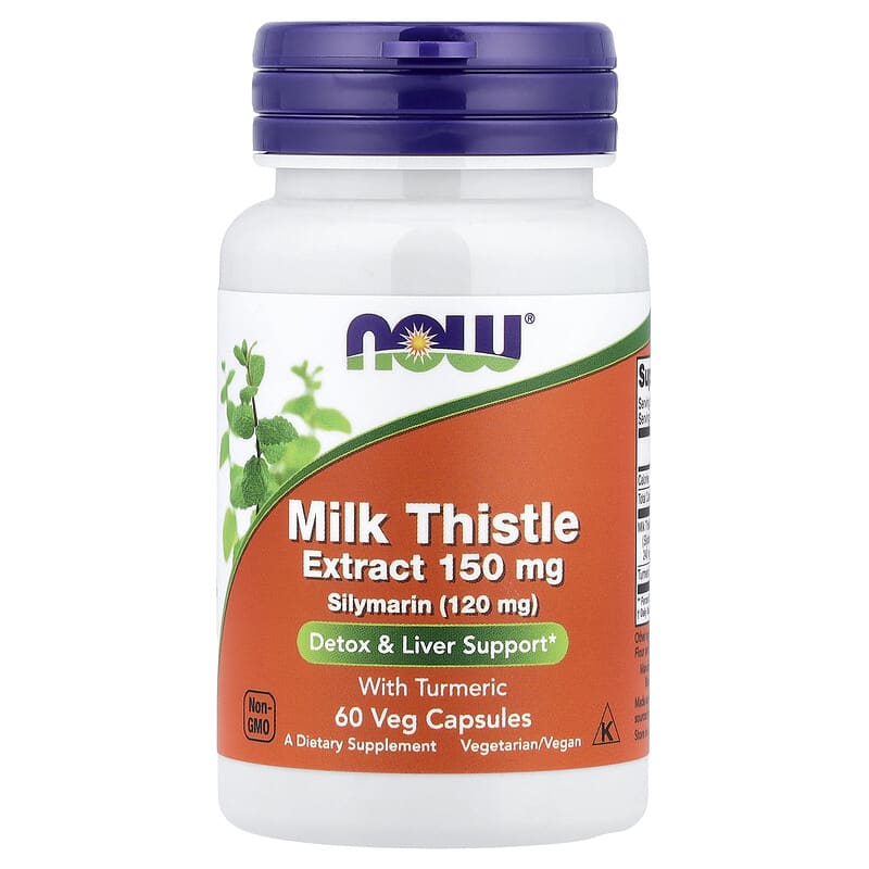Milk Thistle Extract with Turmeric, 60 Veg Capsules Milk Thistle Extract with Turmeric, 60 Veg Capsules