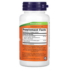 NOW Foods, Saw Palmetto Extract, Men's Health, 320 mg, 90 Veggie Softgels