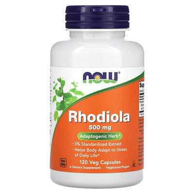 NOW Foods, Romabulin, 500 mg, 120 Vegetarian Capsules