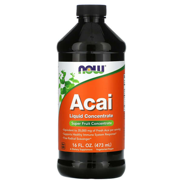 NOW Foods, Acai Liquid Concentrate, 16 fl oz (473 ml)