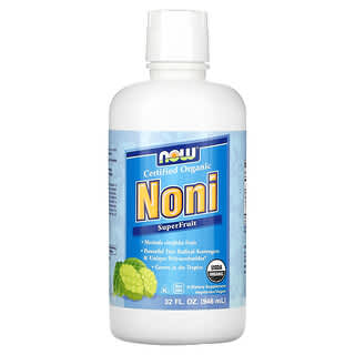 NOW Foods, Certificado Orgânico, Noni, SuperFruit, 946 ml (32 fl oz)