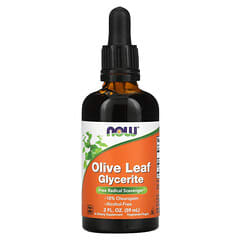 NOW Foods, Olive Leaf Glycerite, 2 fl oz (59 ml)