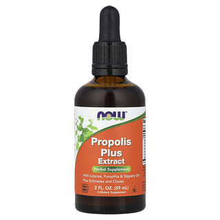 NOW Foods, Propolis Plus Extract, 2 fl oz (59 ml)