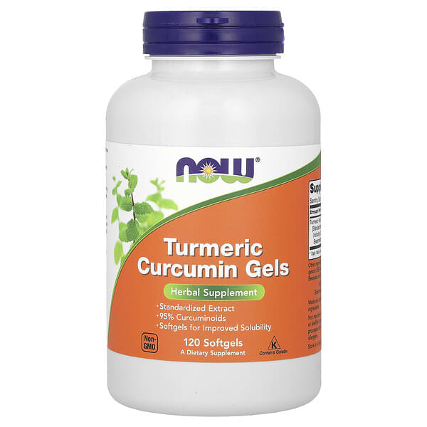 Turmeric Curcumin Gels, 475 mg, 120 Softgels