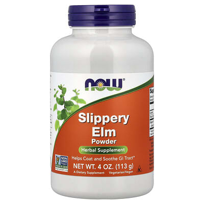 NOW Foods, Slippery Elm Powder, 4 oz (113 g)