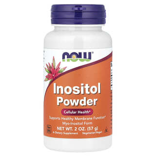 NOW Foods, Pó de Inositol, 57 g (2 oz)