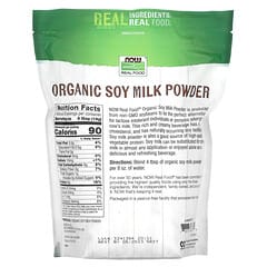 NOW Foods, Real Food, Bio-Sojamilchpulver, 20 oz (567 g)