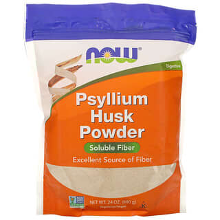 NOW Foods, Poudre de coques de psyllium, 680 g
