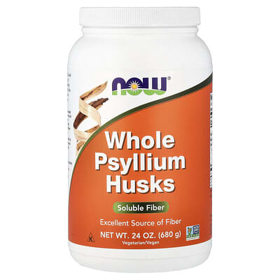 NOW Foods, Whole Psyllium Husks, 24 oz (680 g)