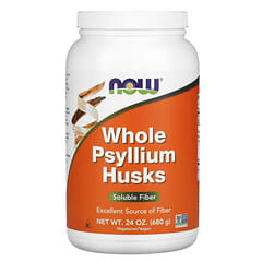 NOW Foods, Whole Psyllium Husks, 24 oz (680 g)
