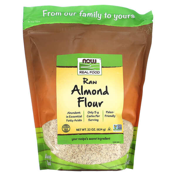 NOW Foods, Real Food, Raw Almond Flour, 22 oz (624 g)