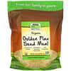 Real Food, Organic Golden Flax Seed Meal, 22 oz (624 g)
