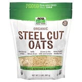 NOW Foods, Real Food, Organic Steel Cut Oats, 2 lbs (907 g)