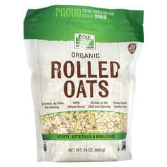 Now Foods Organic Rolled Oats Oz G