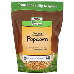 NOW Foods, Real Food, Biologisch zertifiziertes Popcorn, 24 oz (680 g)