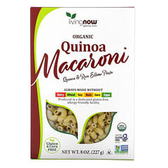 NOW Foods, Organic Quinoa Macaroni, Gluten Free, 8 oz (227 g)