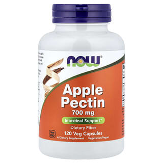 NOW Foods, Pectina de Maçã, 700 mg, 120 Cápsulas Vegetais