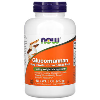 NOW Foods, Glucomannan, Pure Powder, 227 g (8 oz)