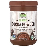 リアルフード、Cocoa Lovers（ココアラバーズ）、オーガニックココアパウダー、340g（12オンス）
