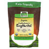 Real Food, Eritritol en polvo orgánico, 454 g (1 lb)