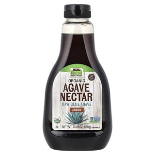 NOW Foods, Real Food, Organic Agave Nectar, Amber, 23.28 oz (660 g)