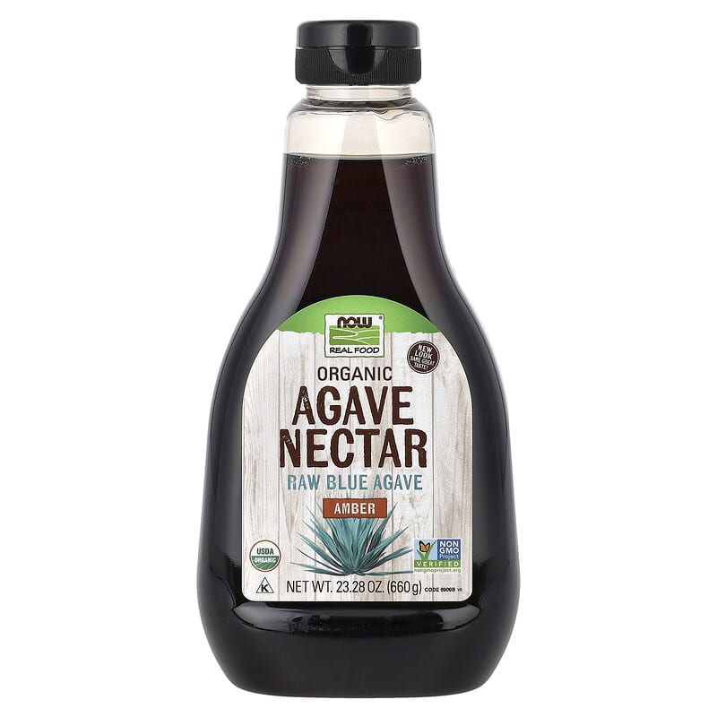 Aliment authentique, Nectar d'agave bio, Ambre, 23,28 oz (660 g)
