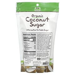 NOW Foods, Real Food, Organic Coconut Sugar, 16 oz (454 g)
