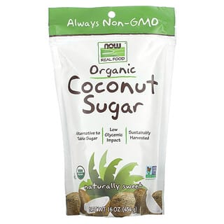 NOW Foods, Real Food, azúcar de coco orgánico, 16 oz (454 g)