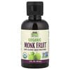 NOW Foods, Real Food, Organic Monk Fruit, Liquid Sweetener, 2 fl oz (59 ml)