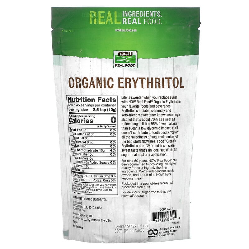 Organic Erythritol – Smart Labs