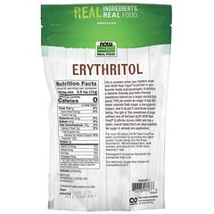 NOW Foods, Real Food, Eritritol, 454 g (1 lb)