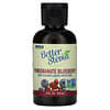 Better Stevia, Zero-Calorie Liquid Sweetener, Pomegranate Blueberry, 2 fl oz (59 ml)