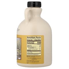 リアルフード、オーガニックメープルシロップ、グレードA、アンバー