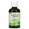 Organic Better Stevia, Zero-Calorie Liquid Sweetener, 2 fl oz (59 ml)
