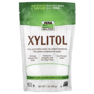 NOW Foods, Real Food、キシリトール、1ポンド(454 g)