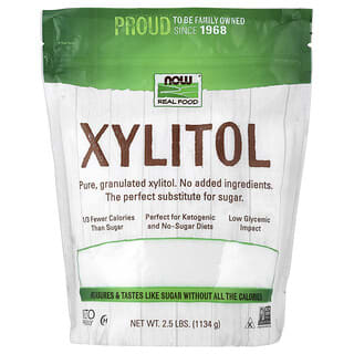 NOW Foods, Real Food, Xylit, 1134 g (2,5 lbs.)