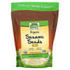 Real Food, Organic Raw Sesame Seeds, 16 oz (454 g)