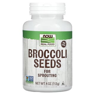 NOW Foods, Real Food, Broccoli Seeds, 4 oz (113 g)