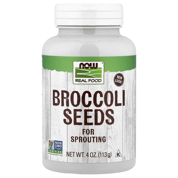 Real Food, Broccoli Seeds, 4 oz (113 g)