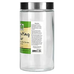 NOW Foods, Sprouting Jar, 1,89 л (1/2 галлона)
