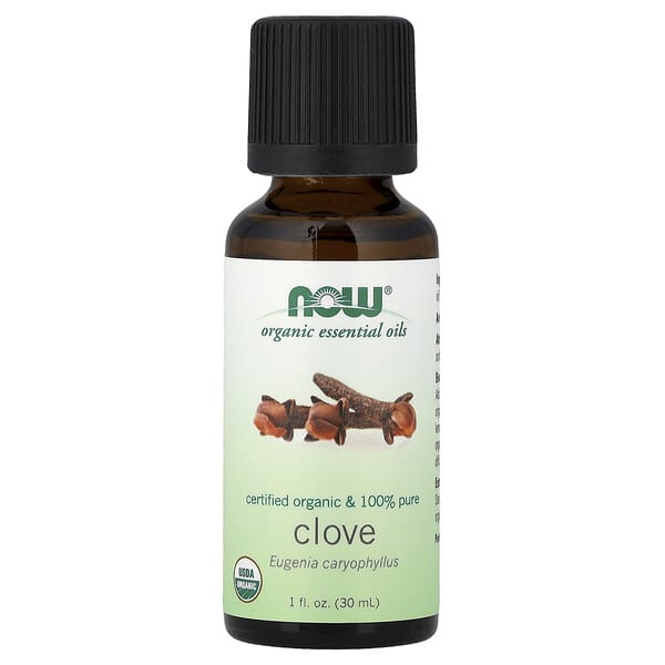 NOW Foods, Huiles essentielles bio, clou de girofle, 30 ml (1 fl oz)