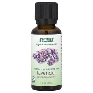 NOW Foods, Organic Essential Oils, Lavender, 1 fl oz (30 ml)