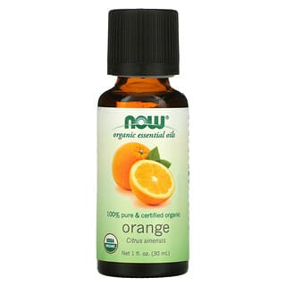NOW Foods, 有機香橙精油，1液體盎司（30毫升）