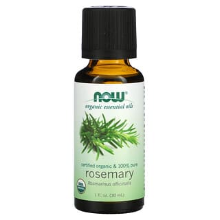 NOW Foods, Organic Essential Oils, Rosemary, 1 fl oz (30 ml)