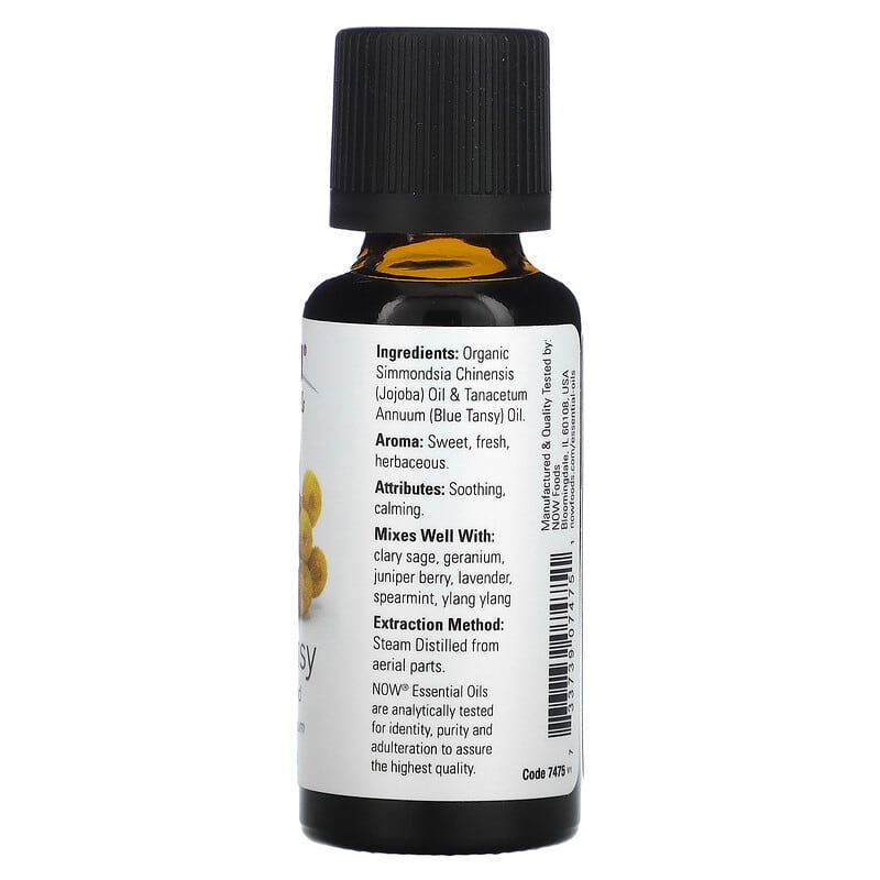 Plant Therapy Blue Tansy Essential Oil 5 ml (1/6 oz) 100% Pure