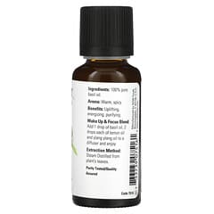 NOW Foods, Ätherische Öle, Basilikum, 30 ml (1 fl. oz.)